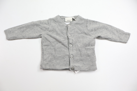 Knitted cardigan from Name It - Size 50 - Grey