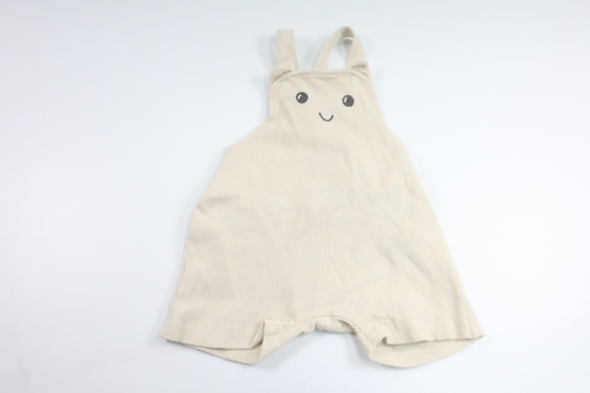 Trägershorts von Lindex – Größe 74 – Off-White