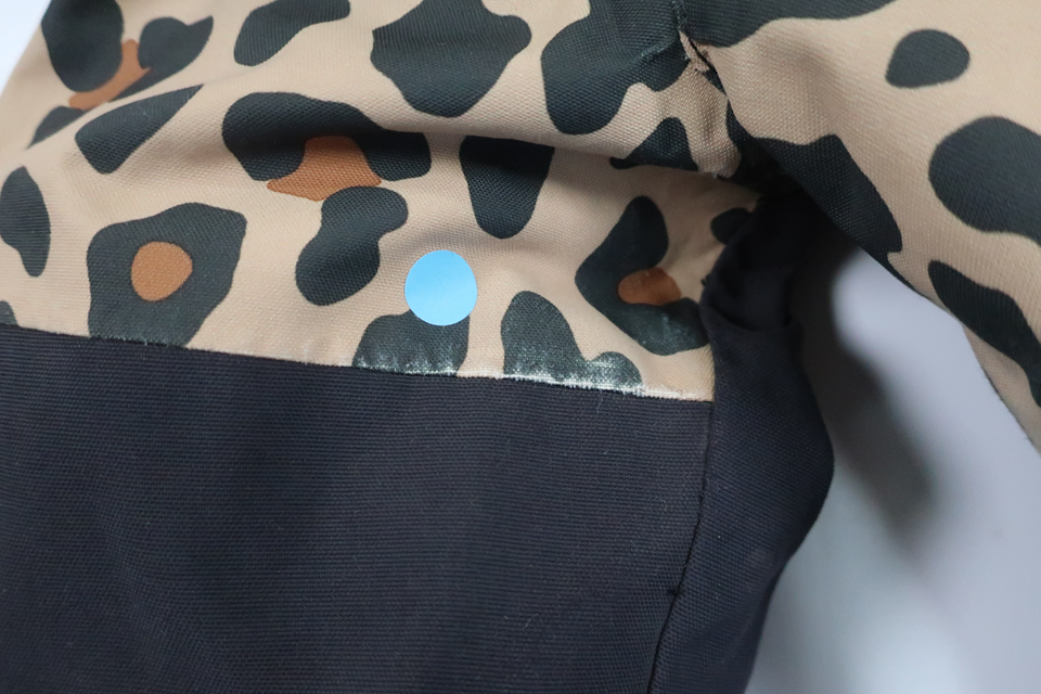 Leopardenmuster-Jumpsuit von FIX by Lindex – Größe 92 – Beige