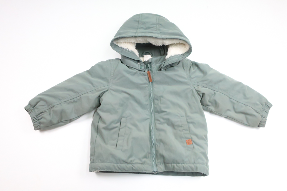 Fleece-lined jacket from H&M - Size 86 - Green