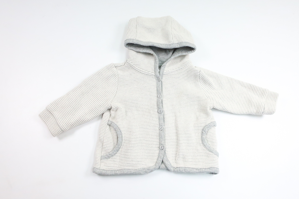 Kapuzenjacke von H&MM - Größe 68 - Grau