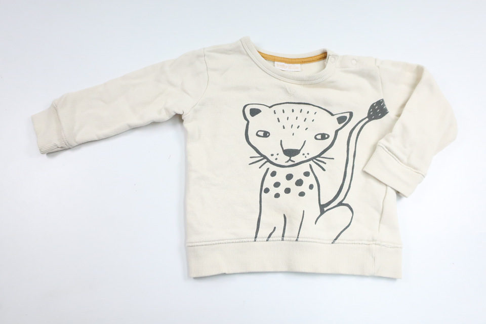 Pullover von Lindex – Größe 74 – Cremeweiß