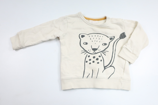 Pullover von Lindex – Größe 74 – Cremeweiß