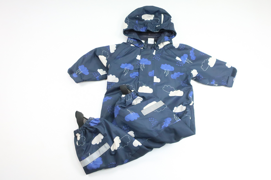 Latzhose von Lindex – Größe 74 – Marineblau