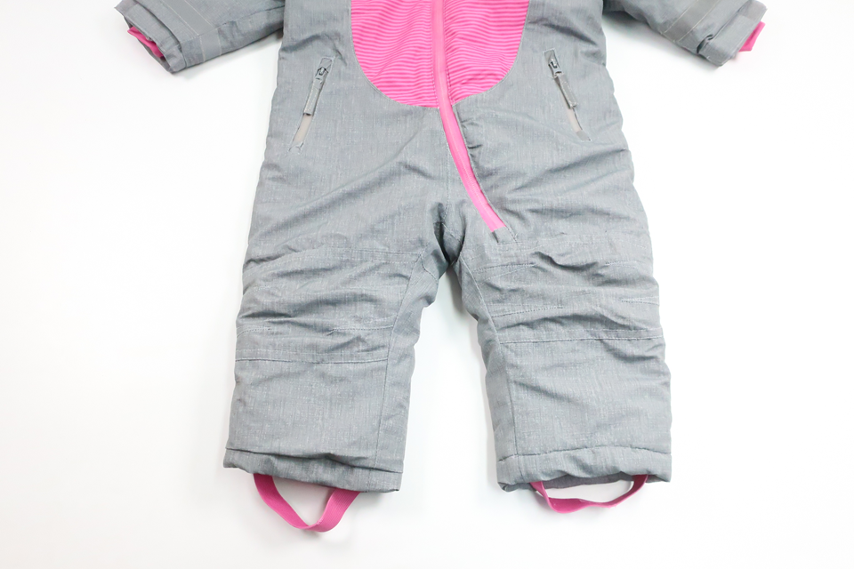 Fleece-lined winter overalls from Topomini - Size 80 - Grey