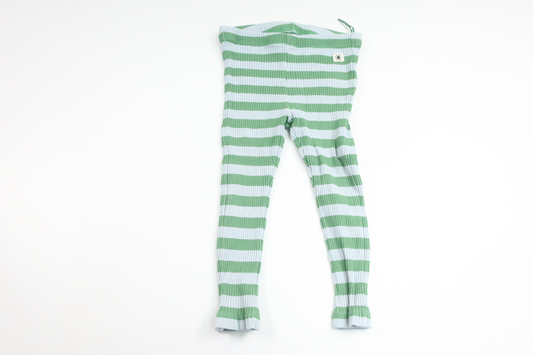 Gerippte Hose von Lindex – Größe 86 – Grün