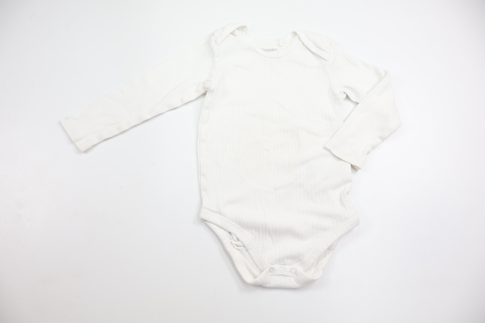 Ribbed body from Lupilu - Size 86/92 - White