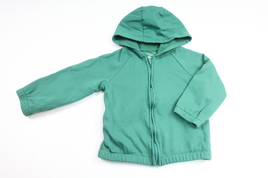 Kapuzenjacke von Primark – Größe 98 – Grün