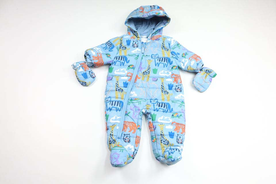 Padded overalls from Next - Size 56/62 - Blue