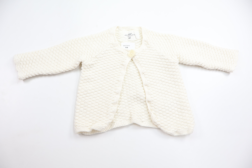 Knitted cardigan from H&M - Size 68 - White