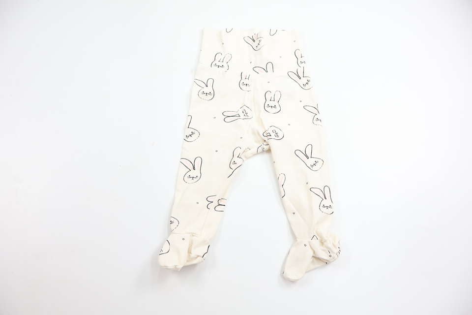 Pants with rabbits from H&M - Size 62 - White