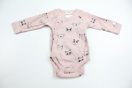 Wrap bodysuit from Newbie Limited Edition - Size 62 - Pink