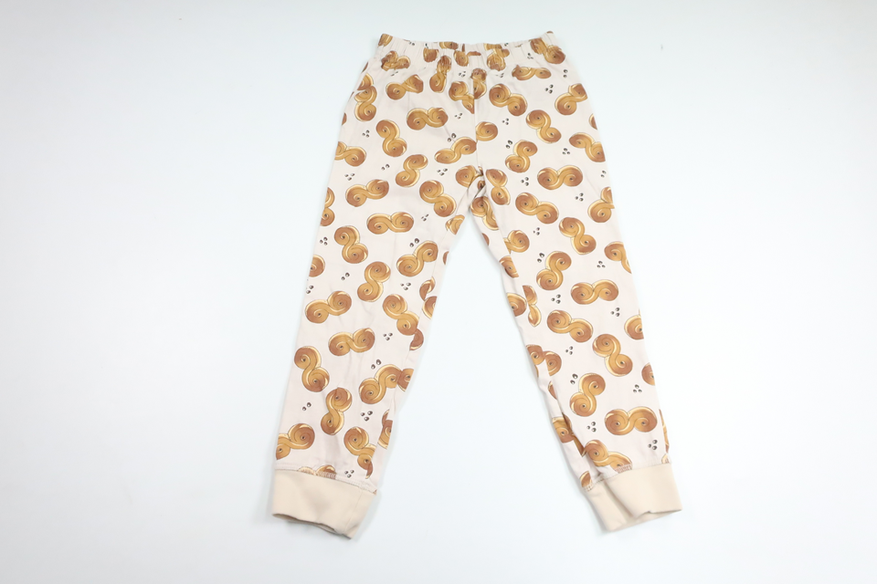 Pajama pants with teddy bears from Unknown - Size 98/104 - Beige