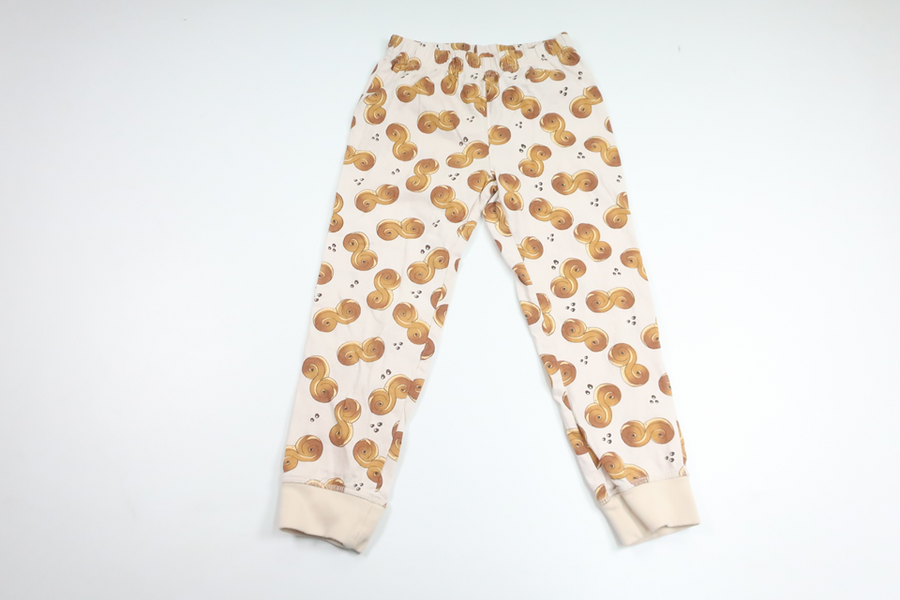 Pajama pants with teddy bears from Unknown - Size 98/104 - Beige