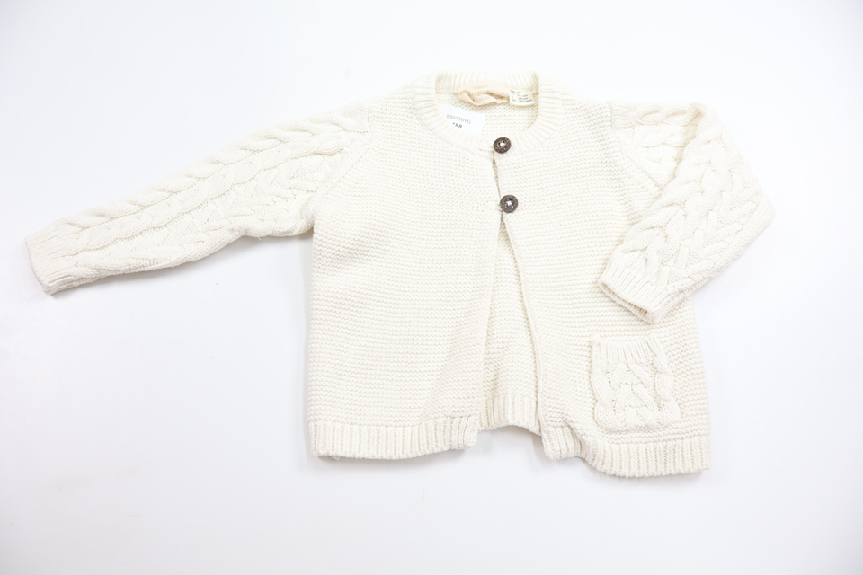Knitted cardigan from Lupilu - Size 62/68 - White