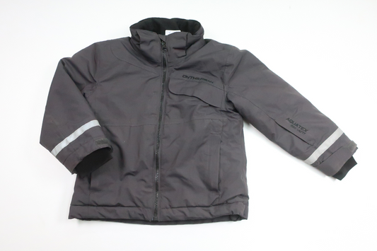 Winterjacke von On The Peak – Größe 98/104 – Grau