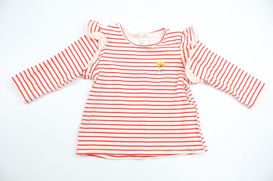 Striped top from H&M - Size 68 - White