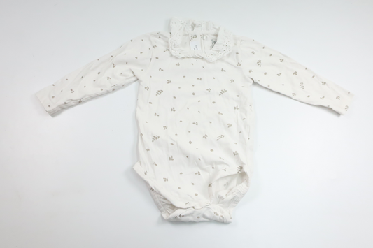 Bodysuit from ICA I Love Eco - Size 86 - White