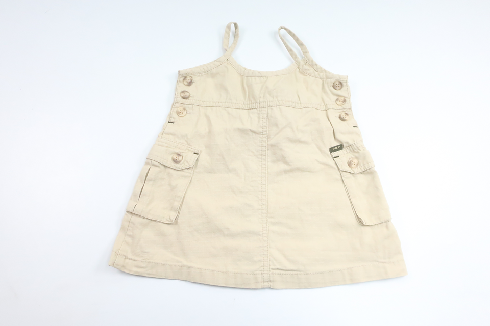 Dress from Polarn o. Pyret - Size 74/80 - Beige