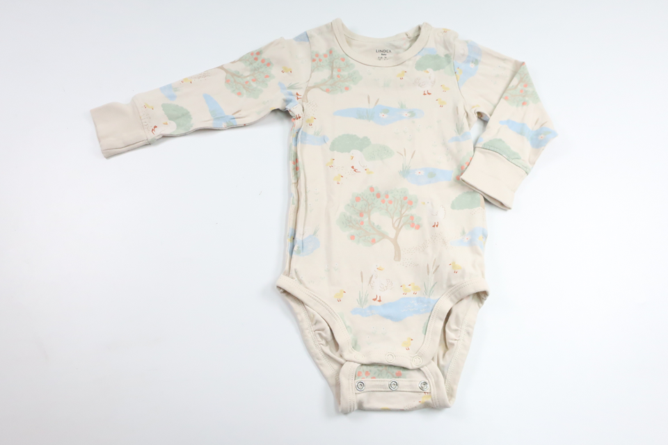 Body von Lindex – Größe 74 – Beige