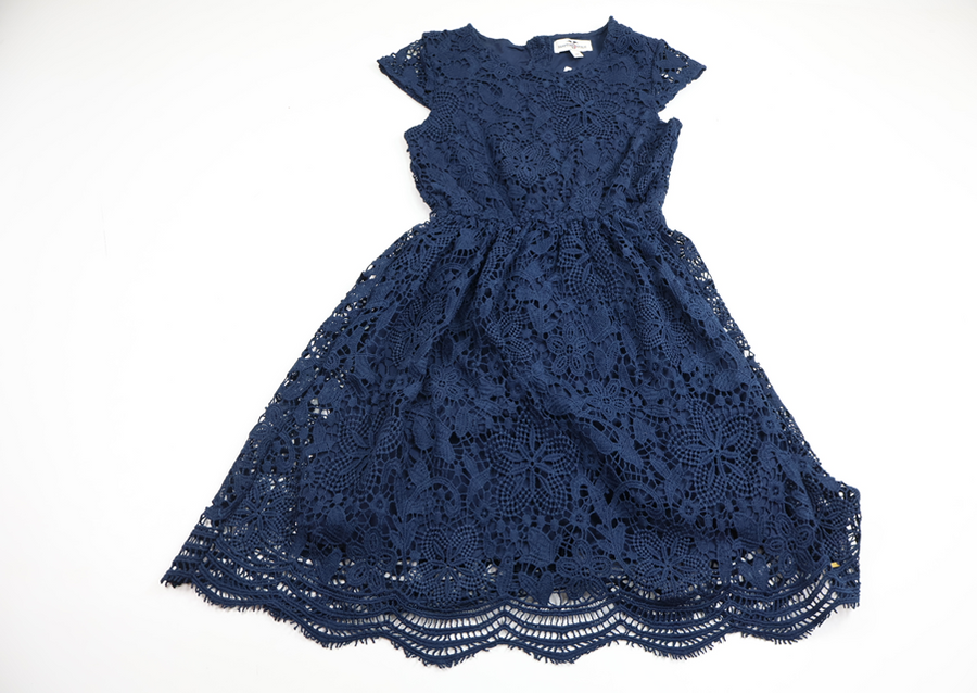 Floral dress from Hampton Republic - Size 146 - Navy