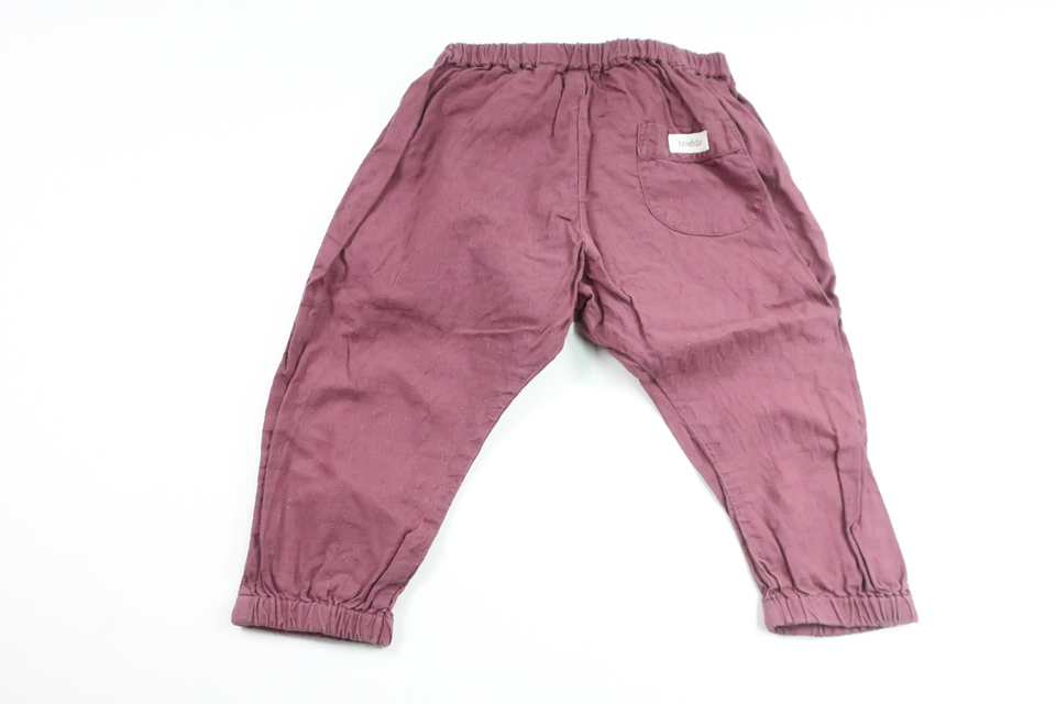 Hose von Newbie – Größe 86 – Burgunderrot