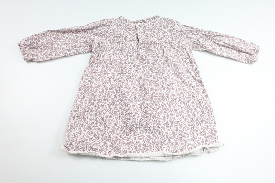 Geblümtes Kleid von Newbie – Größe 86 – Lila