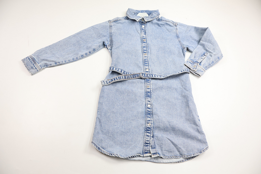 Jeansklänning från H&M - Storlek 128 - Denim