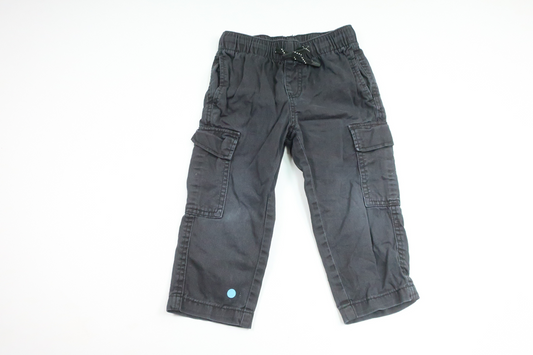 Cargo pants from H&M - Size 86/92 - Black