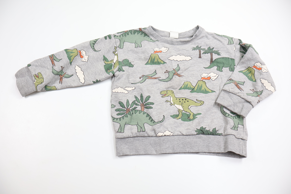 Sweatshirt från Lindex - Storlek 116 - Grå