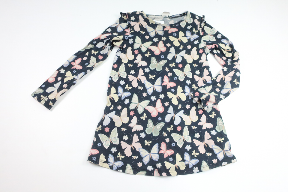 Kleid von Lindex – Größe 128 – Marineblau