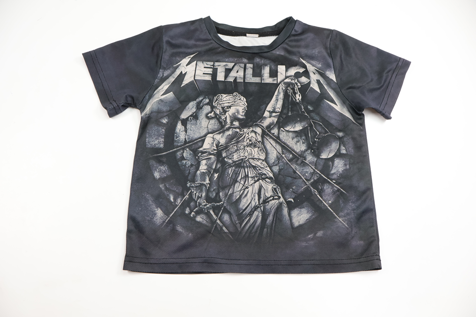 T-shirt Metallica från Okänt - Storlek 110/116 - Grå
