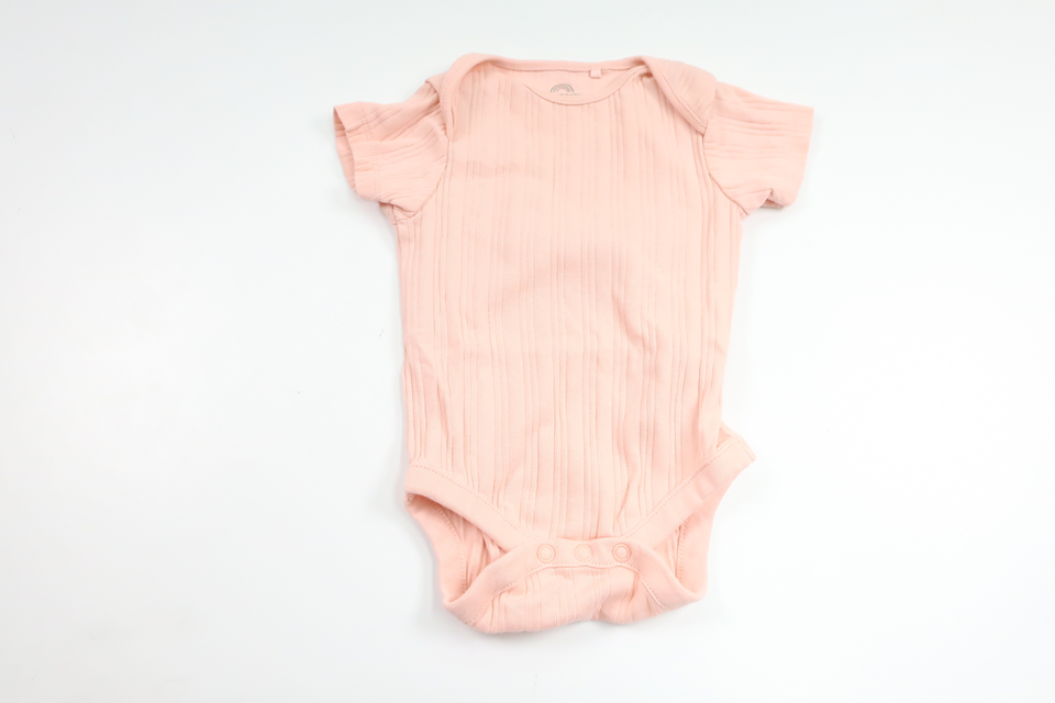 Ribbed bodysuit from Next - Size 62/68 - Pink