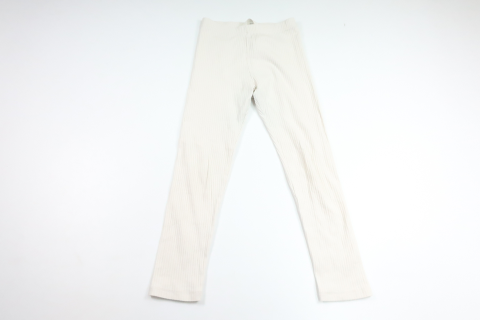 Gerippte Leggings von H&MM - Größe 122 - Weiß