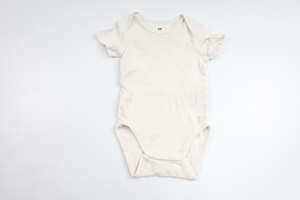 Body von H&MM - Größe 62 - Weiß