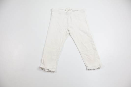 Short leggings from H&M - Size 110 - White
