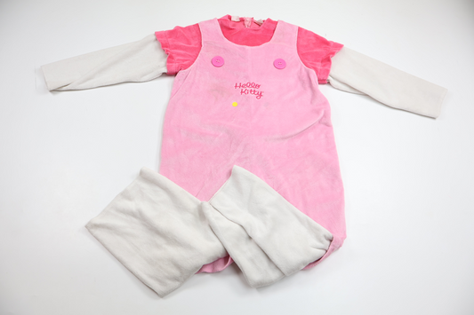 Hello Kitty jumpsuit with mask from Sanrio - Size 116 - Pink