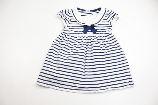 Striped dress from H&M - Size 80 - White