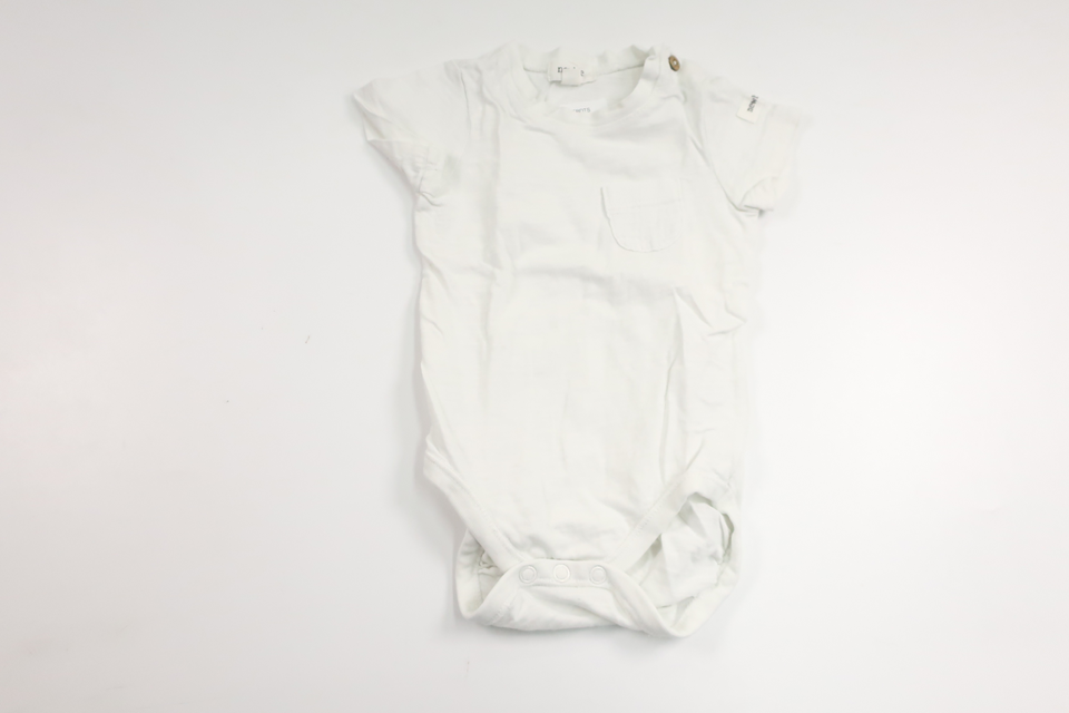 Body från Newbie - Storlek 62 - Vit