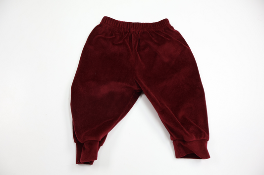 Fleece trousers from Unknown - Size 68 - Wine red