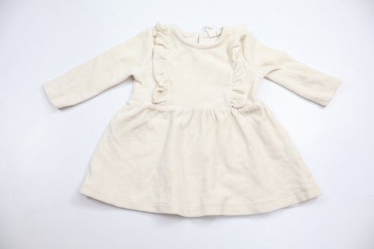 Rikiki fleece dress - Size 68 - Off-white