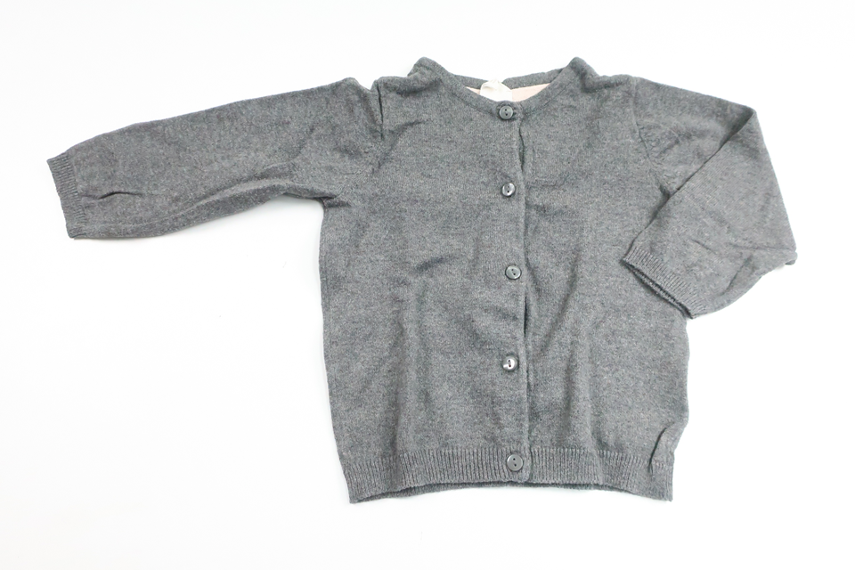 Strickjacke von H&MM - Größe 80 - Grau