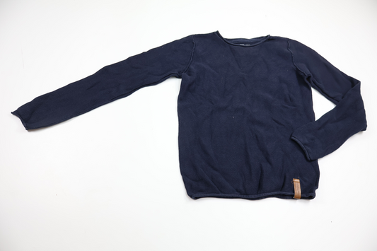 Knitted sweater from Lager 157 - Size 140 - Navy blue