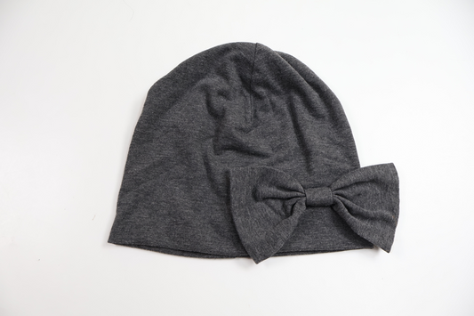 Bow hat from Åhléns - Size 50/52 - Grey