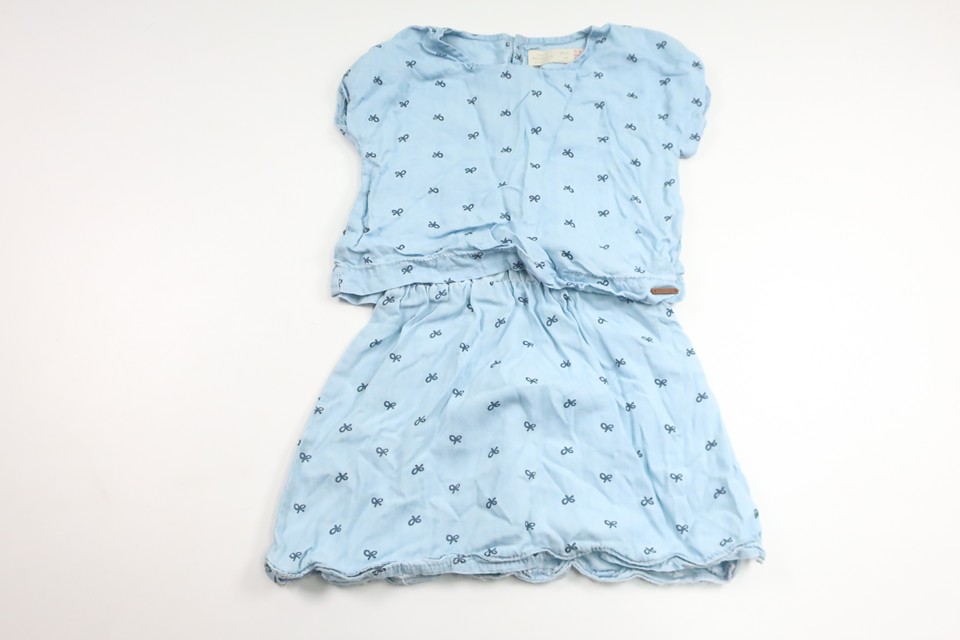 Kleid von Zara – Größe 104 – Blau