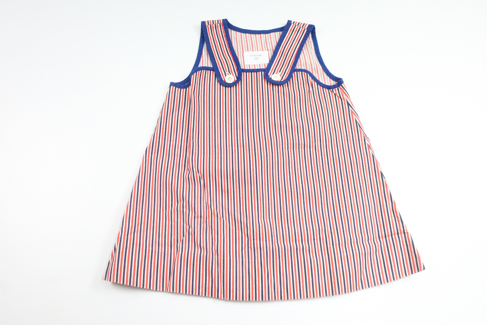 Striped dress from Hemsytt - Size 80 - Red
