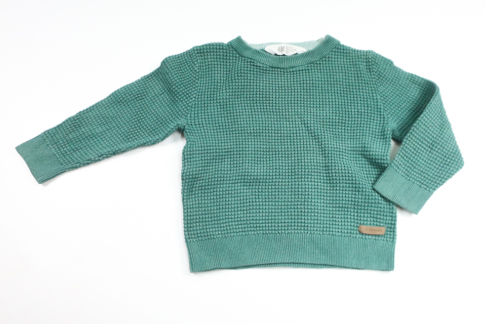 Strickpullover von H&MM - Größe 92 - Grün