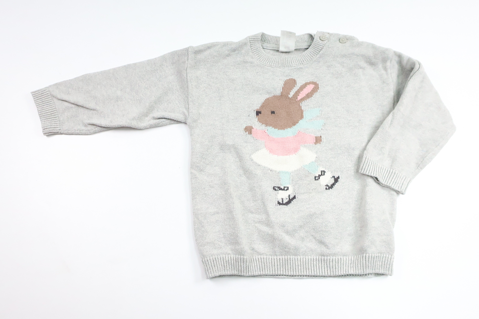 Knitted sweater from H&M - Size 86 - Gray