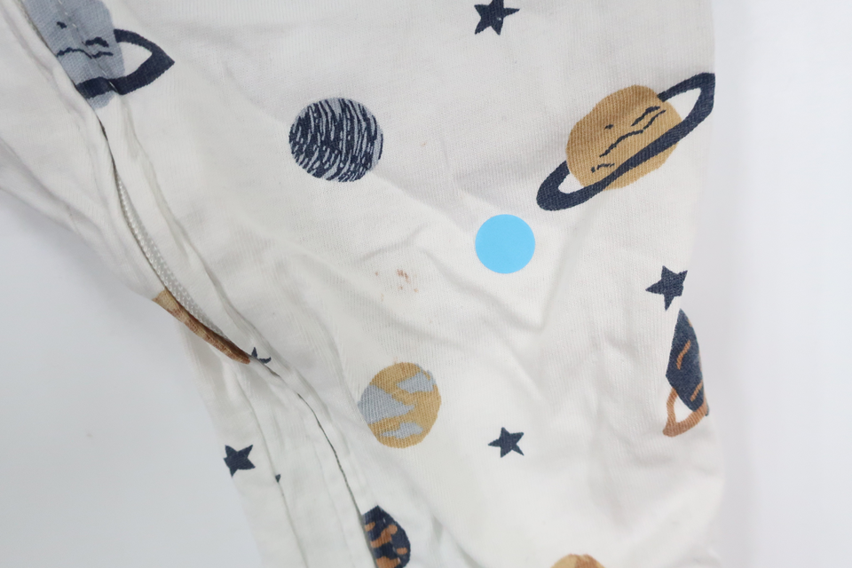 Pyjamas Space von H&M - Größe 80 - Weiß