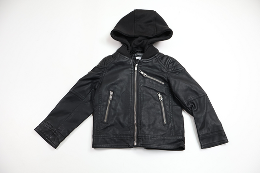 Biker jacket from Urban Zone - Size 86/92 - Black